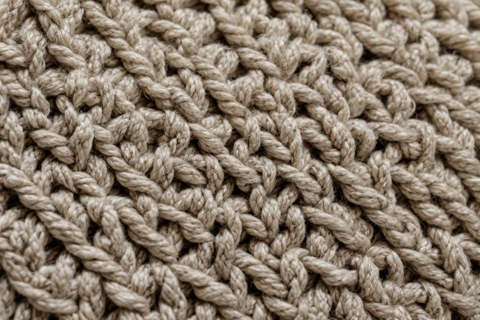 Wool rug weave texture kept clear of dust