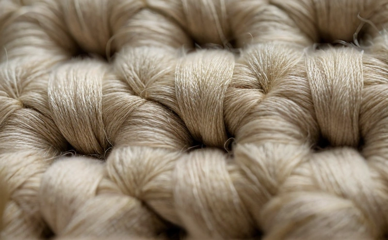 Dense woollen upholstery cloth photographed close up, with short fibres standing up from the surface in soft grey and taupe